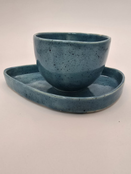 Zestaw ceramiczny Morska Fala